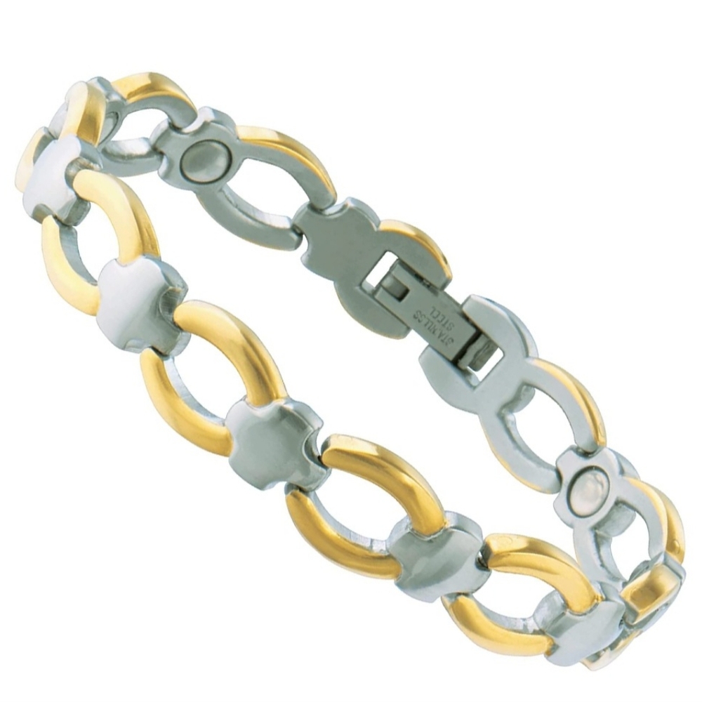 Sabona Stainless Steel  Magnetic Bracelet 6-& 1/2"
